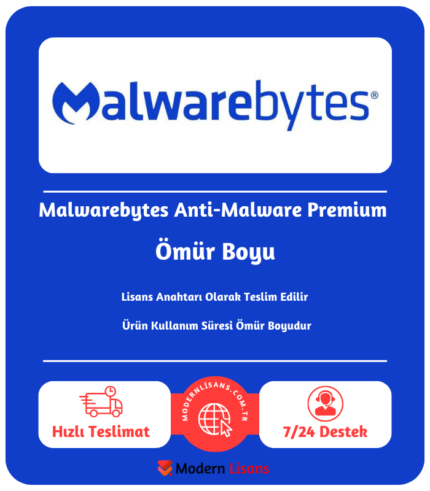 Malwarebytes Anti-Malware Premium Dijital Kod ( Ömür Boyu )