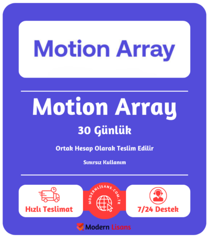 Motion Array  (30 Günlük)