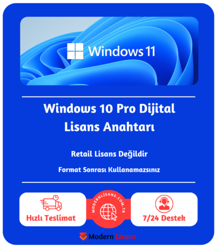 Windows 11 Pro Dijital Lisans Anahtarı