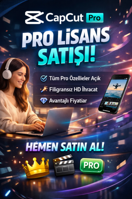 capcut pro lisans satın al