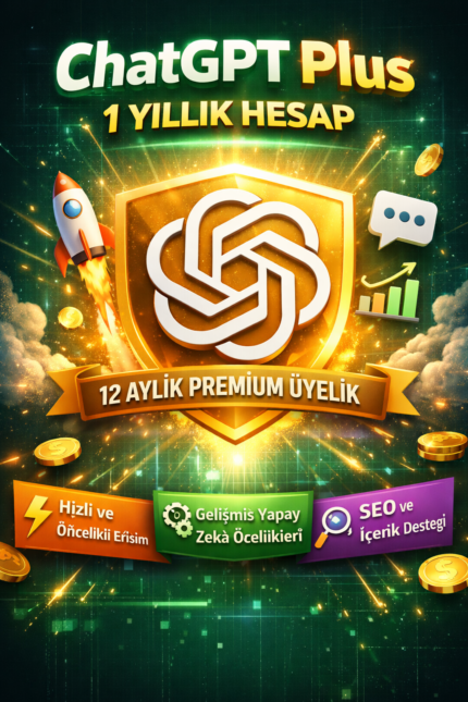 ChatGPT Plus 1 Yıllık Hesap